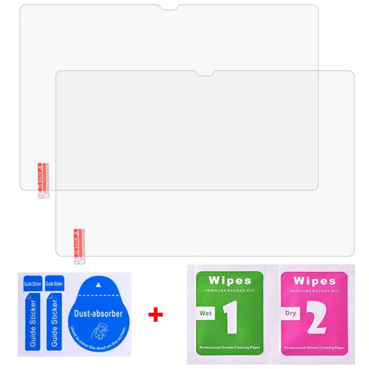 For Samsung Galaxy Tab S9 Ultra 2pcs 9H 0.3mm Explosion-proof Tempered Glass Film - Tab S9 Ultra Tempered Glass by buy2fix | Online Shopping UK | buy2fix