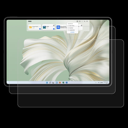 For Huawei MateBook E 2023 2pcs 9H 0.3mm Explosion-proof Tempered Glass Film by buy2fix