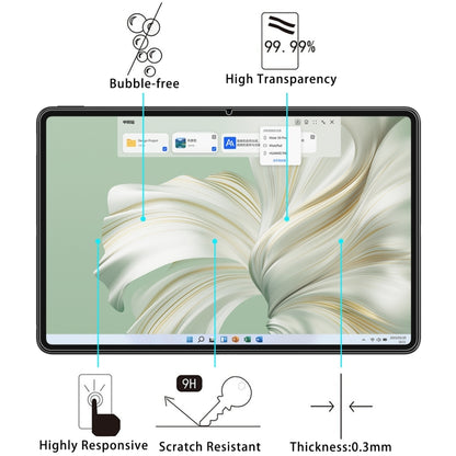 For Huawei MateBook E 2023 25pcs 9H 0.3mm Explosion-proof Tempered Glass Film by buy2fix