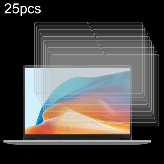 For Huawei MateBook D 14 2023 25pcs 9H 0.3mm Explosion-proof Tempered Glass Film by buy2fix