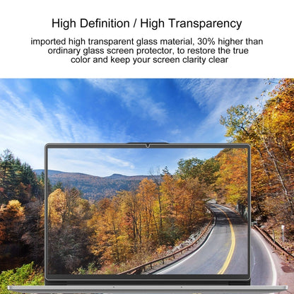 For Huawei MateBook D 14 2023 25pcs 9H 0.3mm Explosion-proof Tempered Glass Film by buy2fix