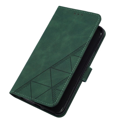 For Infinix Note 30 5G / X6711 Crossbody 3D Embossed Flip Leather Phone Case(Dark Green) - Infinix Cases by buy2fix | Online Shopping UK | buy2fix
