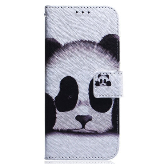For Realme C53 / Narzo N53 Coloured Drawing Flip Leather Phone Case(Panda) - Realme Cases by buy2fix | Online Shopping UK | buy2fix