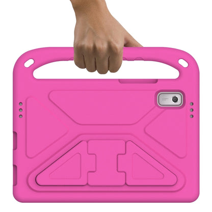 For Lenovo Tab M9 2023 Handle Portable EVA Shockproof Tablet Case(Rose Red) - Lenovo by buy2fix | Online Shopping UK | buy2fix