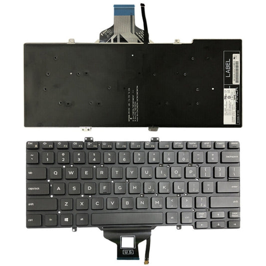 For Dell Latitude 7400 / E7400 / L3400 / 5400 US Version Backlight Keyboard - Replacement Keyboards by buy2fix | Online Shopping UK | buy2fix