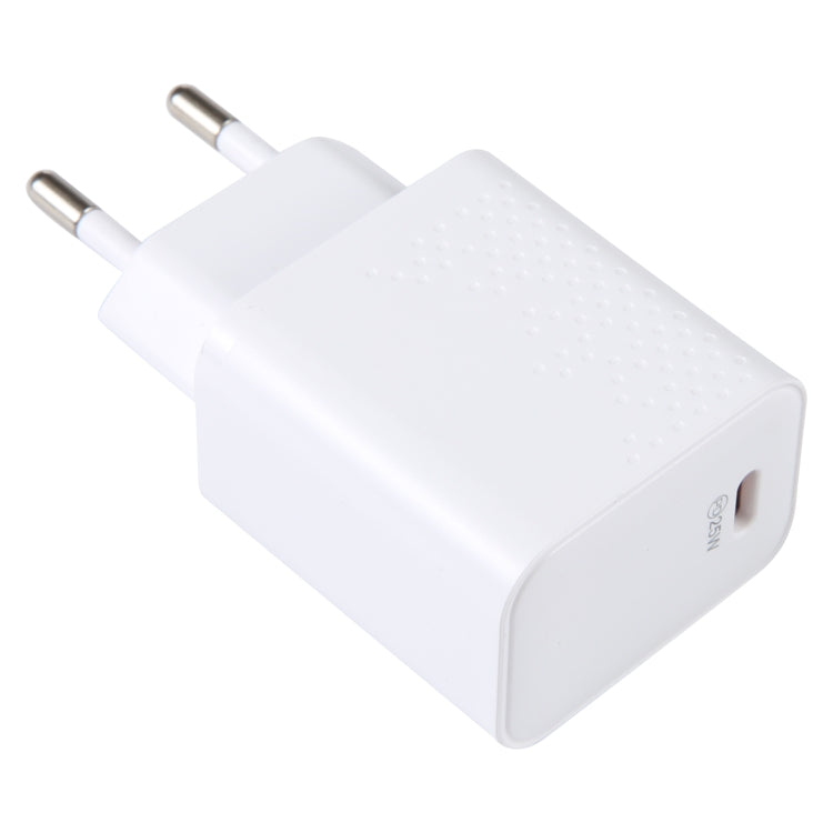 LZ-105PD 25W USB-C / Type-C Ports Dot Pattern Travel Charger, EU Plug(White) by buy2fix