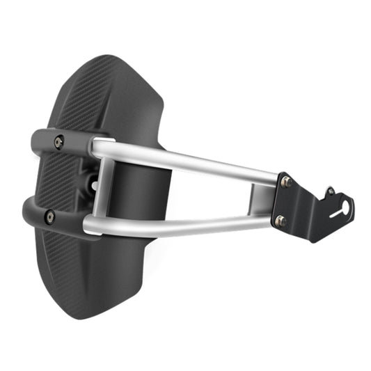 Motorcycle Stainless Steel Modified Rear Wheel Fender Dustproof Splash Flaps Mudguards Fender Guard, Style:A Style Foot - Others by buy2fix | Online Shopping UK | buy2fix