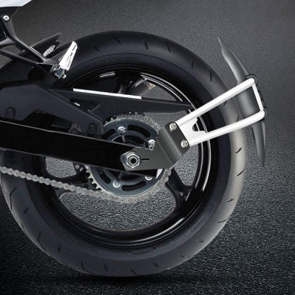 Motorcycle Stainless Steel Modified Rear Wheel Fender Dustproof Splash Flaps Mudguards Fender Guard, Style:C Style Foot - Others by buy2fix | Online Shopping UK | buy2fix