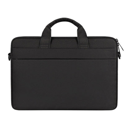 For 13.3 inch ST01S Waterproof Oxford Laptop Diagonal Shoulder Handbag(Black) by buy2fix