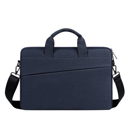 For 15.6 inch ST01S Waterproof Oxford Laptop Diagonal Shoulder Handbag(Navy Blue) by buy2fix