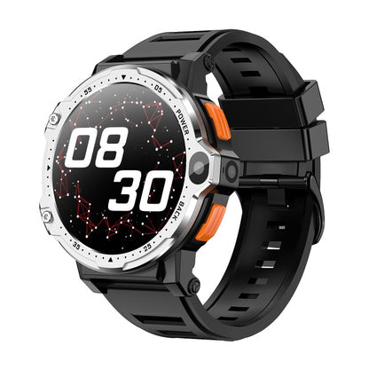 ZGP PG999 1.54 inch HD Round Screen 4G Smart Watch Android 8.1, Specification:2GB+16GB(Silver) by buy2fix