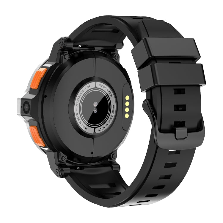 ZGP PG999 1.54 inch HD Round Screen 4G Smart Watch Android 8.1, Specification:4GB+64GB(Silver) by buy2fix