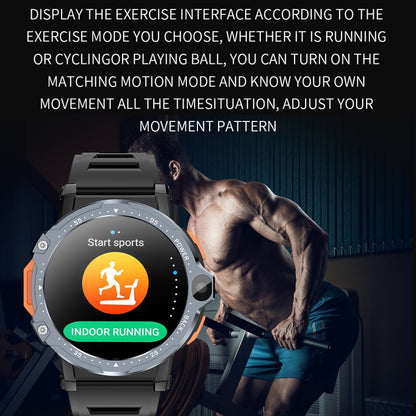 ZGP PG999 1.54 inch HD Round Screen 4G Smart Watch Android 8.1, Specification:4GB+64GB(Black) by buy2fix