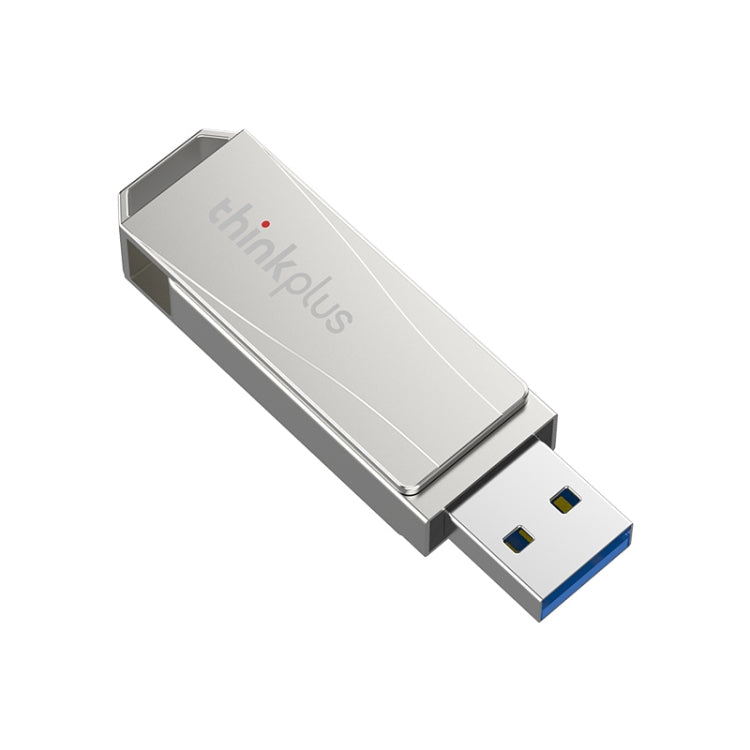 Lenovo Thinkplus USB 3.0 Rotating Flash Drive, Memory:64GB(Silver) - USB Flash Drives by Lenovo | Online Shopping UK | buy2fix