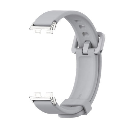 For Huawei Band 8 / 9 / 10 Mijobs Silicone Breathable Watch Band(Grey) - Watch Bands by MIJOBS | Online Shopping UK | buy2fix