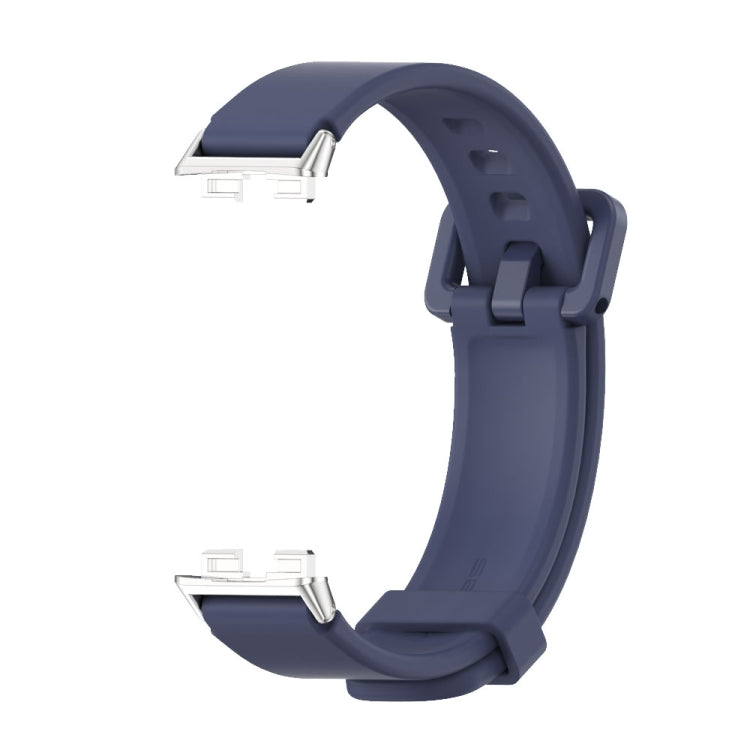 For Huawei Band 8 / 9 / 10 Mijobs Silicone Breathable Watch Band(Midnight Blue) - Watch Bands by MIJOBS | Online Shopping UK | buy2fix