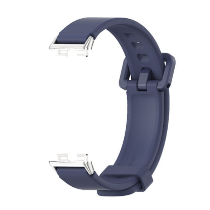For Huawei Band 8 / 9 / 10 Mijobs Silicone Breathable Watch Band(Midnight Blue) - Watch Bands by MIJOBS | Online Shopping UK | buy2fix