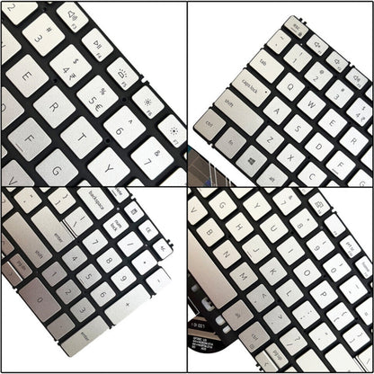For Dell Inspiron 15 7590 / 7791 / 5584 US Version Backlight Laptop Keyboard(Silver) by buy2fix