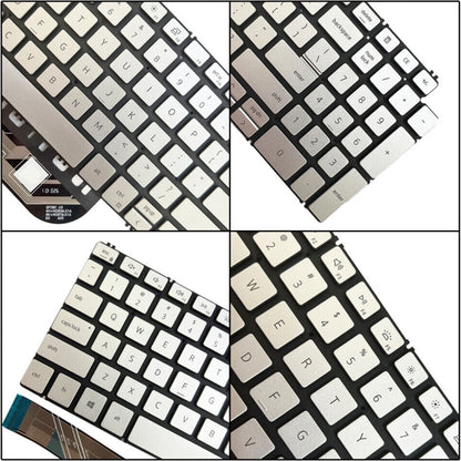 For Dell Inspiron 15 7590 / 7791 / 5584 US Version Backlight Laptop Keyboard(Silver) by buy2fix