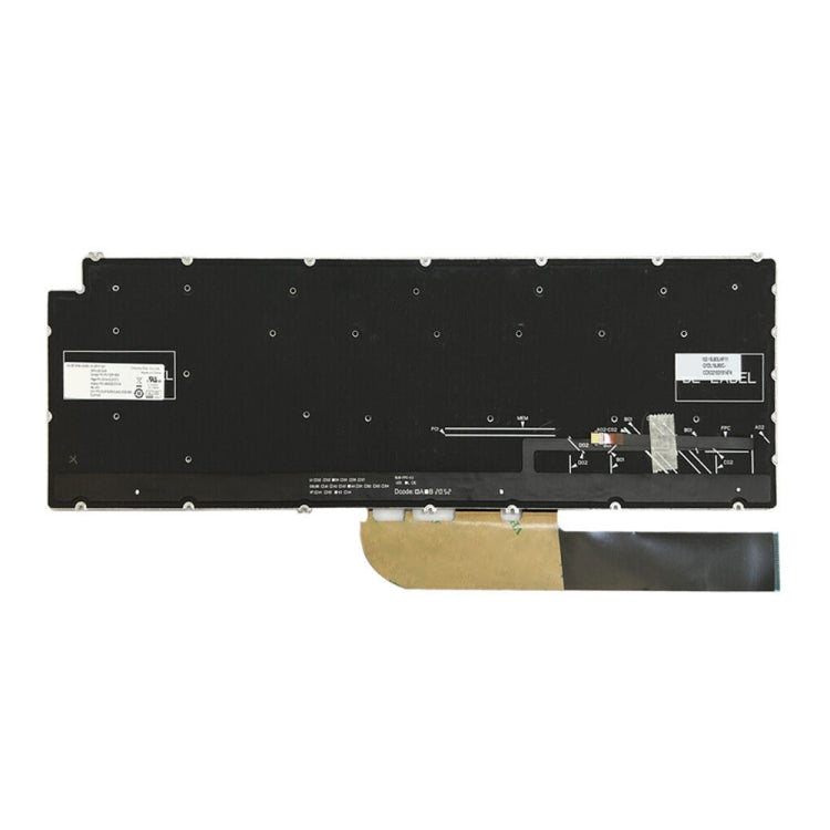 For Dell Inspiron 15 7590 / 7791 / 5584 US Version Backlight Laptop Keyboard(Black) by buy2fix
