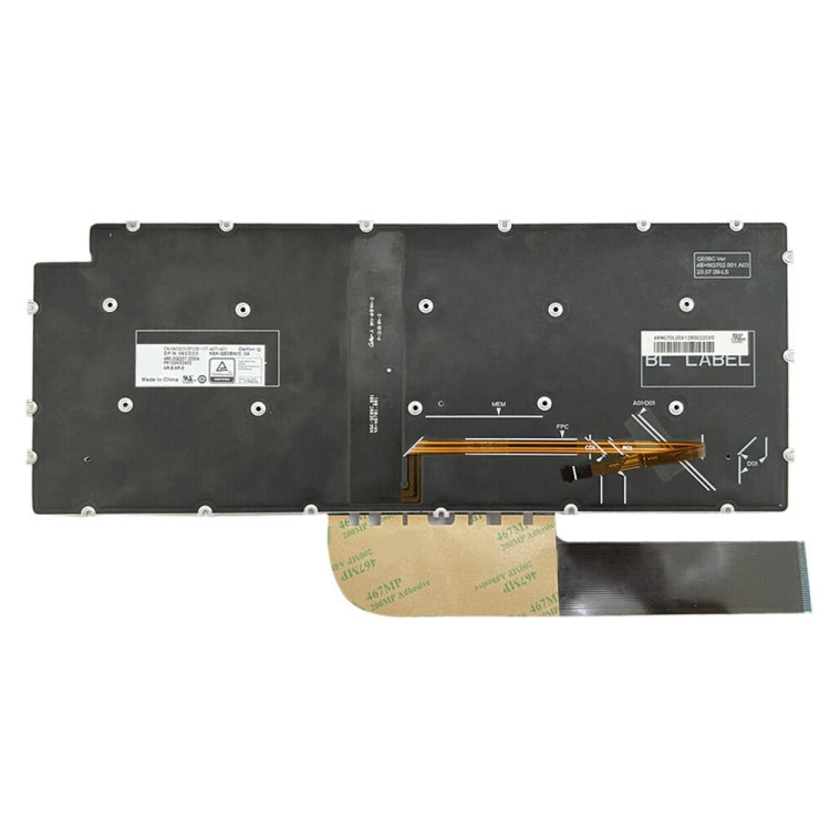 For Dell Inspiron 7490 / Vostro 5390 US Version Backlight Laptop Keyboard(Black) by buy2fix