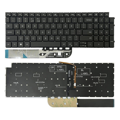 For Dell Inspiron 15-3511 3515 5510 7510 16-7610 US Version Backlight Laptop Keyboard(Black) by buy2fix