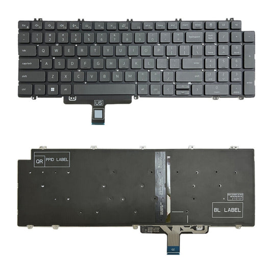 For Dell Latitude 5520 5521 Precision 3560 3561 US Version Backlight Laptop Keyboard(Black) by buy2fix