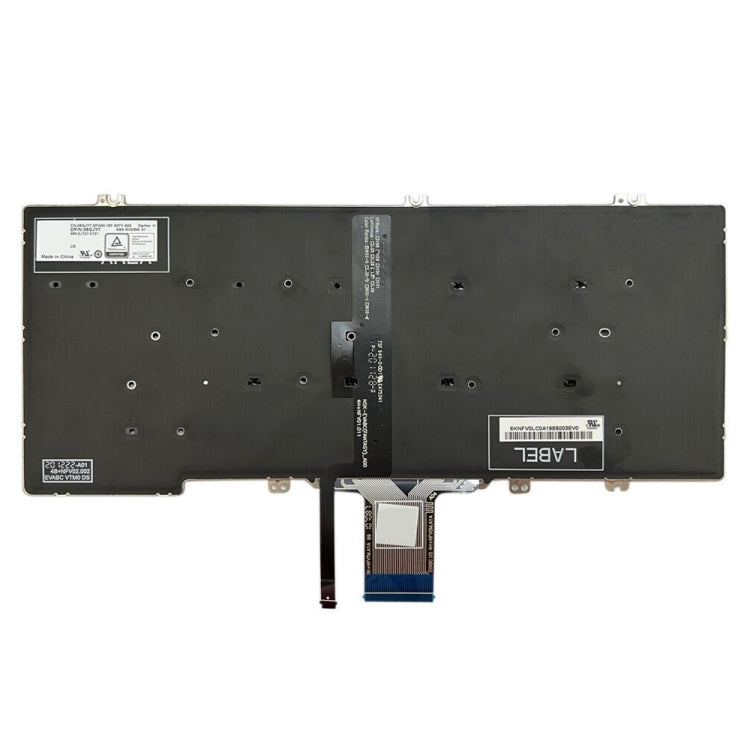 For Dell Latitude 7300 5300 5200 US Version Backlight Laptop Keyboard(Black) by buy2fix