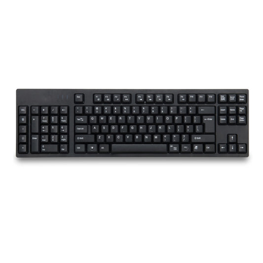 Wired USB Left Hand Keyboard with Dual HUB Function(Black) - Wired Keyboard by buy2fix | Online Shopping UK | buy2fix