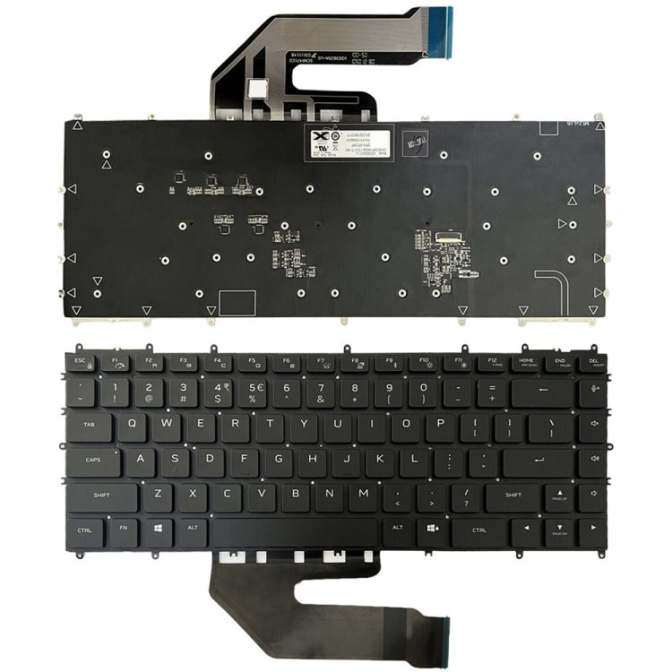 For Dell Alienware x15 R2 / R1 US Version Backlight Laptop Keyboard(Black) by buy2fix