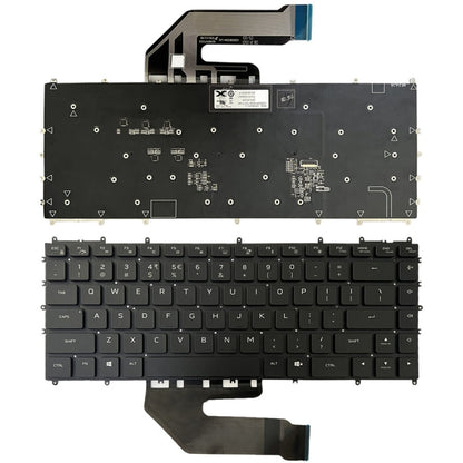For Dell Alienware x15 R2 / R1 US Version Backlight Laptop Keyboard(Black) by buy2fix