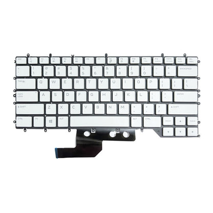 For Dell Alienware M15 / R3 / R4 US Version RGB Backlight Laptop Keyboard(White 0Y00RH) by buy2fix