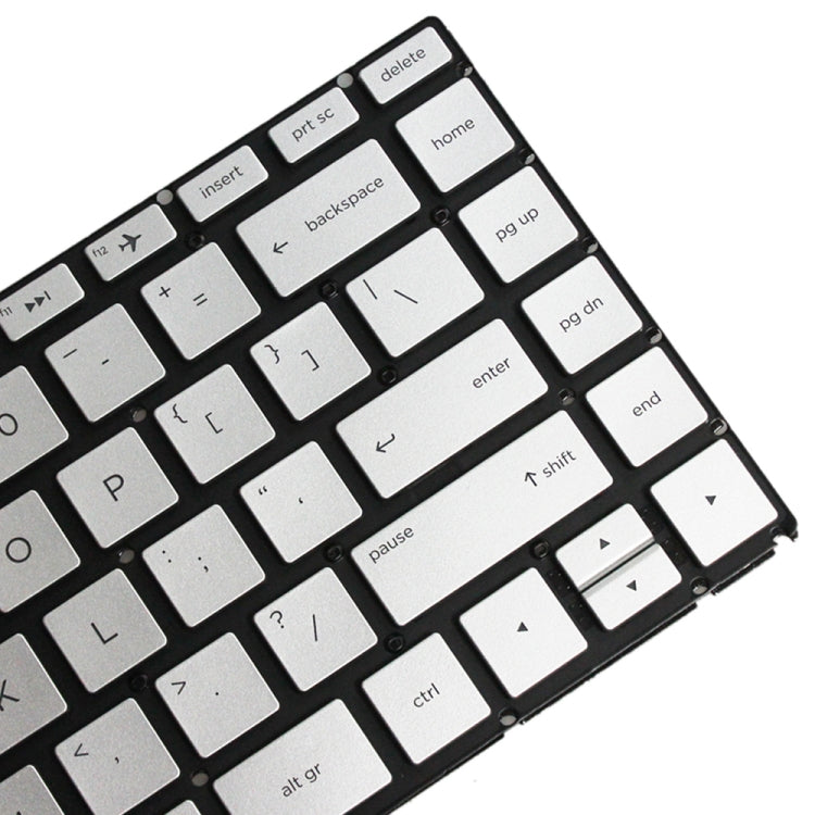 For HP 14M-BA 14-BS US Version Laptop Backlight Keyboard(Silver) by buy2fix
