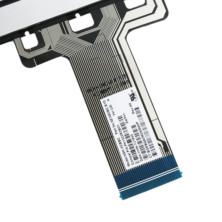 For HP 14M-BA 14-BS US Version Laptop Backlight Keyboard(Silver) by buy2fix