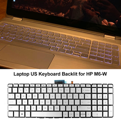 For HP M6-W US Version Laptop Backlight Keyboard(Silver) by buy2fix