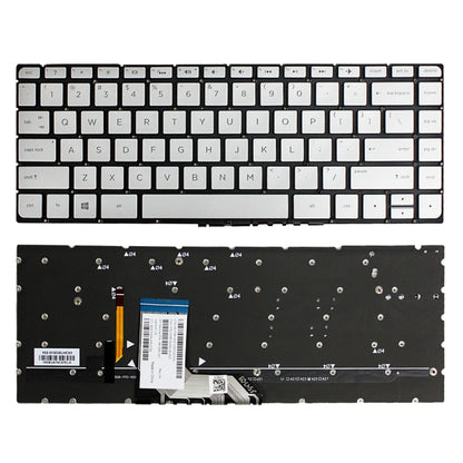 For HP Spectre 15-AP US Version Laptop Backlight Keyboard(Silver) by buy2fix