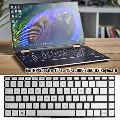 For HP Spectre 15-AP US Version Laptop Backlight Keyboard(Silver) by buy2fix