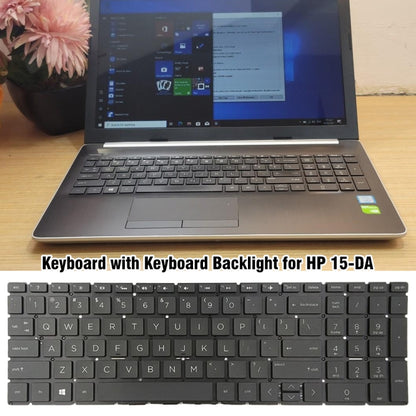 For HP 15-DA / 15-DB US Version Laptop Backlight Keyboard by buy2fix