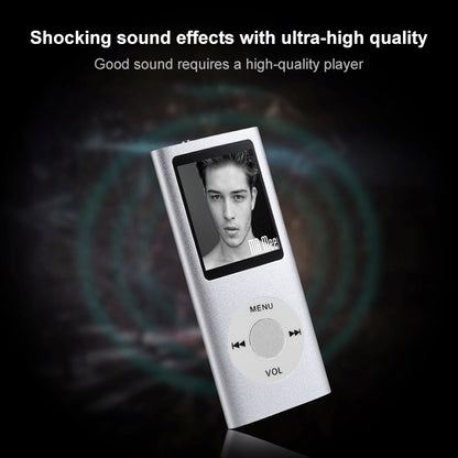 1.8 inch TFT Screen Metal MP4 Player With 16G TF Card+Earphone+Cable(Green) - MP4 Player by buy2fix | Online Shopping UK | buy2fix