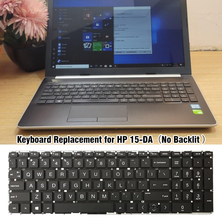 For HP 15-DA?/ 15-DB US Version Laptop Keyboard by buy2fix