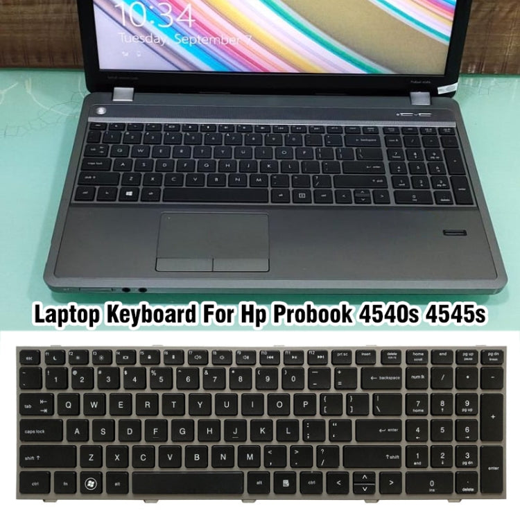 For HP Probook 4540s / 4545s US Version Laptop Keyboard by buy2fix