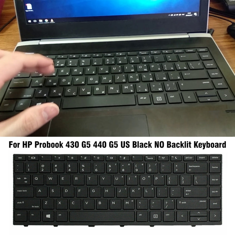 For HP 430 G5 / 440 G5 US Version Laptop Keyboard by buy2fix
