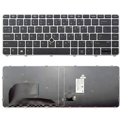 For HP EliteBook 840 G3 Fingerless US Version Laptop Backlight Keyboard by buy2fix