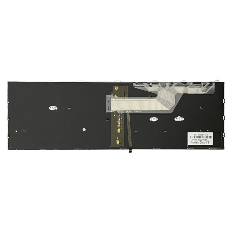 For HP ProBook 650 G4 Silver Frame US Version Laptop Backlight Keyboard by buy2fix