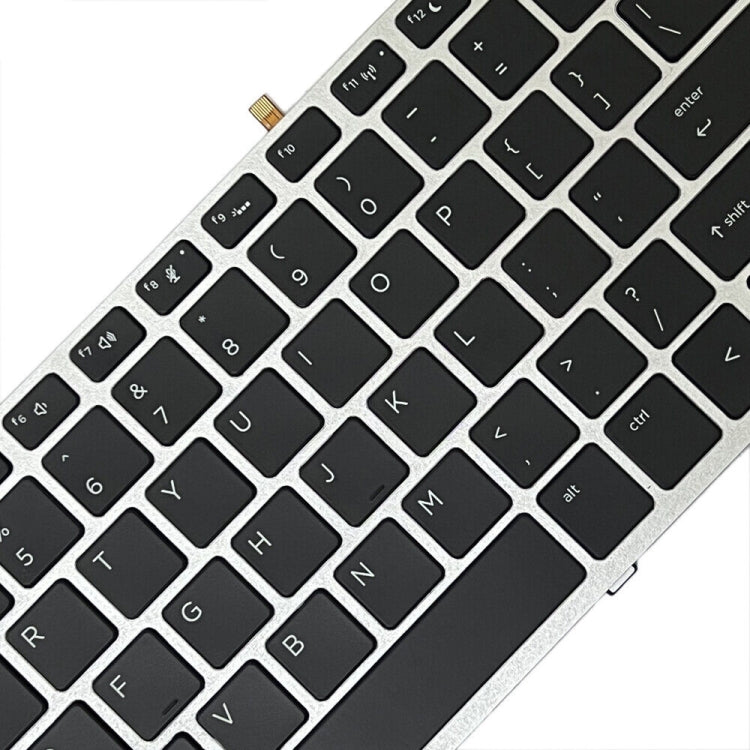 For HP ProBook 650 G4 Silver Frame US Version Laptop Backlight Keyboard by buy2fix