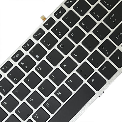 For HP ProBook 650 G4 Silver Frame US Version Laptop Backlight Keyboard by buy2fix
