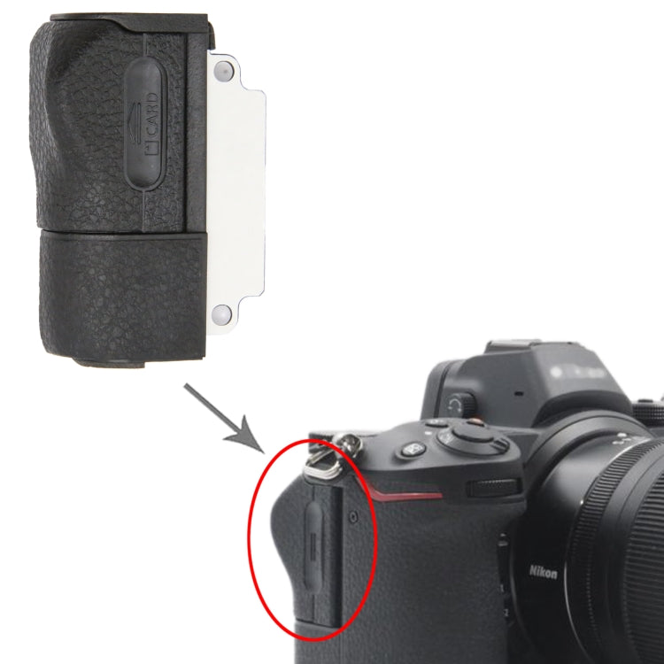 For Nikon Z6 SD Card Slot Compartment Cover by buy2fix