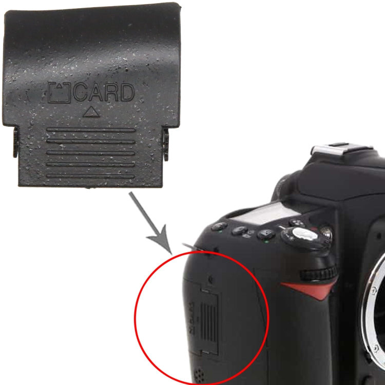 For Nikon D90 SD Card Slot Compartment Cover by buy2fix