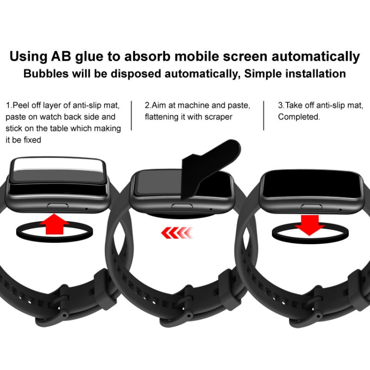 For Amazfit Pop 2 imak Plexiglass HD Watch Protective Film - Screen Protector by imak | Online Shopping UK | buy2fix