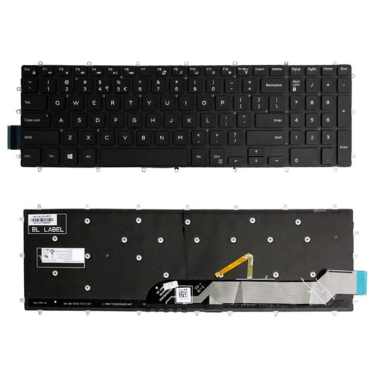 Backlight Laptop Keyboard For Dell G3 3579 3779 / G5 5587 / G7 7588(White Word) by buy2fix